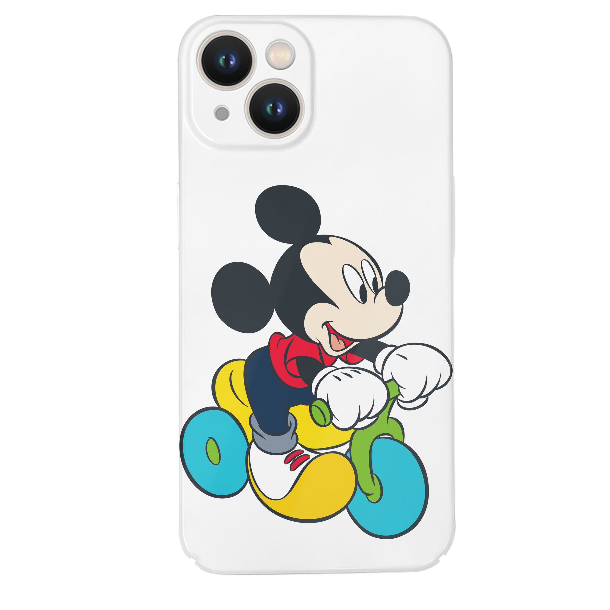 （画像用） ミッキーマウス Mickey Mouse 【iPhone 14シリーズ対応】ハードケース